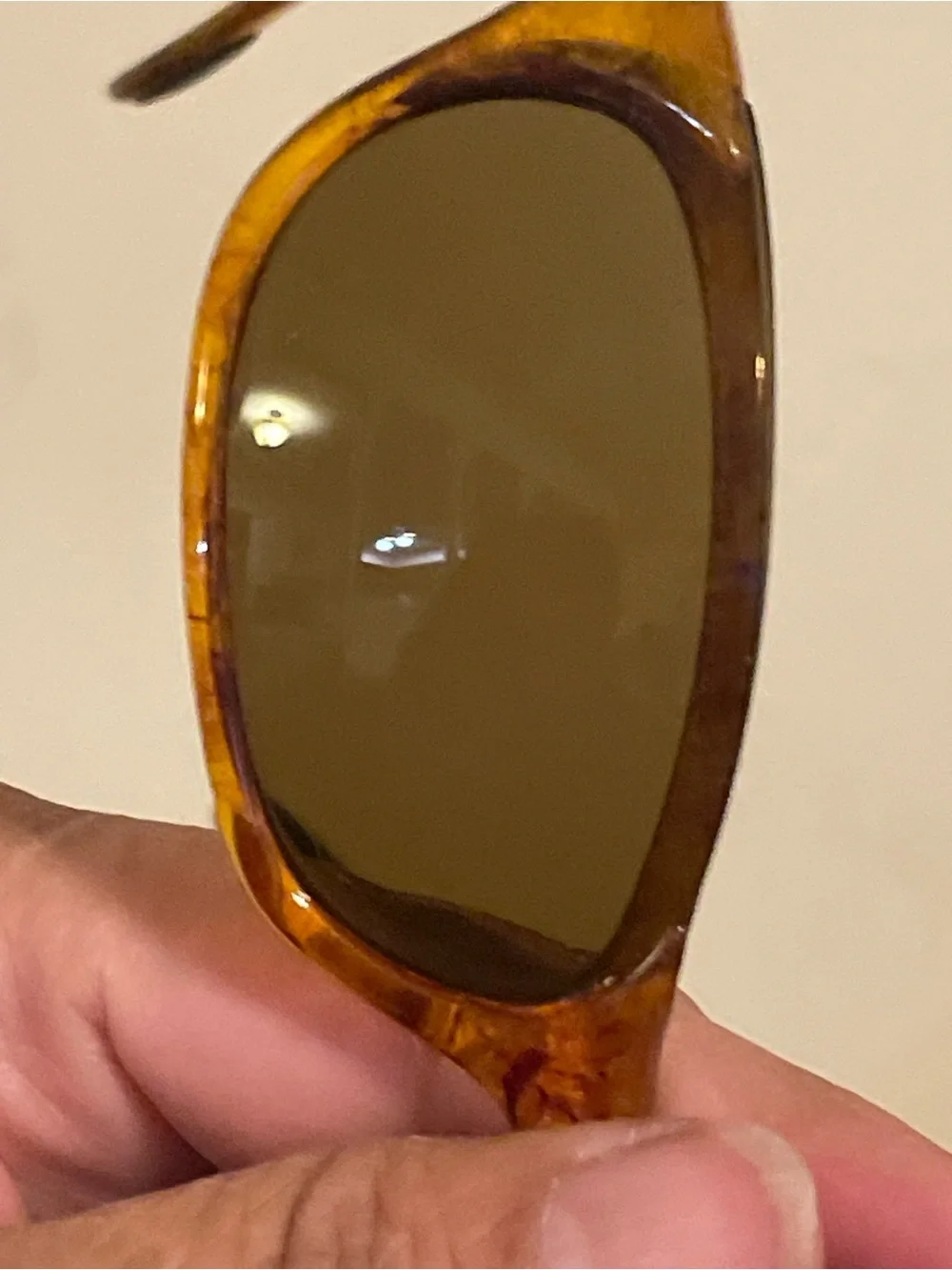 Unisex SMITH Tortoise Amber Frame Sunglasses with Brown Lenses